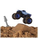Monster Jam Monster Dirt Starter Set + Die-Cast Blue Thunder en Kinetic Sand Monster Jam Monster Dirt Starter Set + Die-Cast Blue Thunder en Kinetic Sand