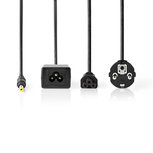 Nedis NBARF4516FBK Notebook-adapter 36 W 4,8 X 1,7 Mm 12 V / 3 A Geschikt Voor Asus Incl. Voedingskabel Nedis NBARF4516FBK Notebook-adapter 36 W 4,8 X 1,7 Mm 12 V / 3 A Geschikt Voor Asus Incl. Voedingskabel
