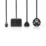Nedis NBARF6508FBK Notebook-adapter 65 W Dell Octagona 19,5 V / 3,34 A Geschikt Voor Dell Incl. Voedingskabel Nedis NBARF6508FBK Notebook-adapter 65 W Dell Octagona 19,5 V / 3,34 A Geschikt Voor Dell Incl. Voedingskabel