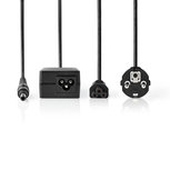 Nedis NBARF6512FBK Notebook-adapter 60 W 5,5 X 3,0 Mm Centrale Pin 16 V / 3,75 A Geschikt Voor Samsung Incl. Voedingskabel Nedis NBARF6512FBK Notebook-adapter 60 W 5,5 X 3,0 Mm Centrale Pin 16 V / 3,75 A Geschikt Voor Samsung Incl. Voedingskabel