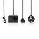Nedis NBARF9005FBK Notebook-adapter 90 W 7,4 X 5,0 Mm Centrale Pin 18,5 V / 4,9 A Geschikt Voor Hp Incl. Voedingskabel Nedis NBARF9005FBK Notebook-adapter 90 W 7,4 X 5,0 Mm Centrale Pin 18,5 V / 4,9 A Geschikt Voor Hp Incl. Voedingskabel