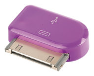 Valueline VLMP39900U 30-pins Adapter Apple Dock 30-pins - Usb Micro-b Female Paars Valueline VLMP39900U 30-pins Adapter Apple Dock 30-pins - Usb Micro-b Female Paars