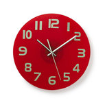Nedis CLWA006GL30RD Ronde Wandklok Diameter 30 Cm Eenvoudig Te Lezen Cijfers Helder-rood Nedis CLWA006GL30RD Ronde Wandklok Diameter 30 Cm Eenvoudig Te Lezen Cijfers Helder-rood