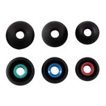 Hama Vervangende Oorschuimstofbekledingen Van Silicon Maat S -L 6 Stuks Zwart Hama Vervangende Oorschuimstofbekledingen Van Silicon Maat S -L 6 Stuks Zwart