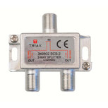Triax 100349802 Satelliet Splitter F-connector 6.2 Db / 5-2400 Mhz - 2 Uitgangen Triax 100349802 Satelliet Splitter F-connector 6.2 Db / 5-2400 Mhz - 2 Uitgangen
