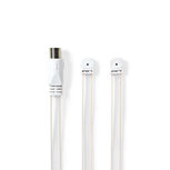 Nedis ANFM105ME Fm-antenne Voor Binnen En Buiten 87,5 - 108 Mhz Bereik Van 0 - 15 Km Iec 1,80 M Nedis ANFM105ME Fm-antenne Voor Binnen En Buiten 87,5 - 108 Mhz Bereik Van 0 - 15 Km Iec 1,80 M