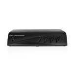 Nedis ASWI2414BK Analoge Audioswitch 4x (2x Rca Stereo Female) - 1x Rca Stereo Female + Uitgang Koptelefoon Female Zwart Nedis ASWI2414BK Analoge Audioswitch 4x (2x Rca Stereo Female) - 1x Rca Stereo Female + Uitgang Koptelefoon Female Zwart
