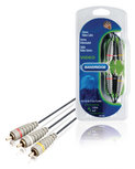 Bandridge BVL5302 Composiet Videokabel 3x Rca Male - 3x Rca Male 2.00 M Blauw Bandridge BVL5302 Composiet Videokabel 3x Rca Male - 3x Rca Male 2.00 M Blauw