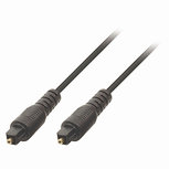 Nedis CAGP25000BK30 Optische Audiokabel Toslink Male - Toslink Male 3,0 M Zwart Nedis CAGP25000BK30 Optische Audiokabel Toslink Male - Toslink Male 3,0 M Zwart