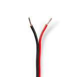 Nedis CAGW1500BK150 Speaker-kabel 2x 1,50 Mm2 15,0 M Folieverpakking Zwart/rood Nedis CAGW1500BK150 Speaker-kabel 2x 1,50 Mm2 15,0 M Folieverpakking Zwart/rood
