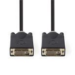 Nedis CCBP32000AT20 Dvi-kabel Dvi-d 24+1-pins Male - Dvi-d 24+1-pins Male 2,0 M Antraciet Nedis CCBP32000AT20 Dvi-kabel Dvi-d 24+1-pins Male - Dvi-d 24+1-pins Male 2,0 M Antraciet