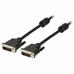 Nedis CCGB32000BK30 Dvi-kabel Dvi-d 24+1-pins Male - Dvi-d 24+1-pins Male 3,0 M Zwart Nedis CCGB32000BK30 Dvi-kabel Dvi-d 24+1-pins Male - Dvi-d 24+1-pins Male 3,0 M Zwart