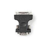 Nedis CCGP32901BK Vga - Dvi-adapter Vga Male - Dvi-i 24+5-pins Female Zwart Nedis CCGP32901BK Vga - Dvi-adapter Vga Male - Dvi-i 24+5-pins Female Zwart