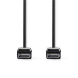 Nedis CCGP37010BK20 Displayport-kabel Displayport Male - Displayport Male 2,0 M Zwart Nedis CCGP37010BK20 Displayport-kabel Displayport Male - Displayport Male 2,0 M Zwart