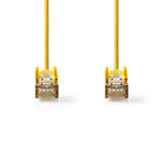 Nedis CCGP85121YE025 Cat5e Sf/utp-netwerkkabel Rj45 Male - Rj45 Male 0,25 M Geel Nedis CCGP85121YE025 Cat5e Sf/utp-netwerkkabel Rj45 Male - Rj45 Male 0,25 M Geel