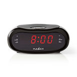 Nedis CLAR001BK Digitale Wekkerradio Led Van 0,6 Nedis CLAR001BK Digitale Wekkerradio Led Van 0,6