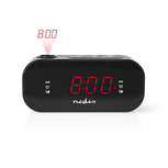 Nedis CLAR009BK Digitale Projectie Klokradio Met Alarm 0,9 Nedis CLAR009BK Digitale Projectie Klokradio Met Alarm 0,9