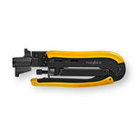 Nedis CSGG49530YE Compressietang F-connectoren Rg58, Rg59, Rg6, Rg7, Rg11 Gehard Staal Nedis CSGG49530YE Compressietang F-connectoren Rg58, Rg59, Rg6, Rg7, Rg11 Gehard Staal