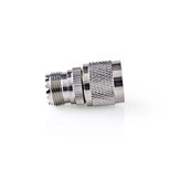 Nedis CSGP42942ME Satelliet- En Antenne-adapter N Male - Pl259 Female 10 Stuks Metaal Nedis CSGP42942ME Satelliet- En Antenne-adapter N Male - Pl259 Female 10 Stuks Metaal