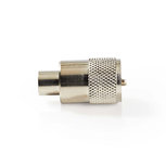 Nedis CSVC43904ME Pl259-connector Mannelijk Voor Rg6 Coaxkabels 25 Stuks Metaal Nedis CSVC43904ME Pl259-connector Mannelijk Voor Rg6 Coaxkabels 25 Stuks Metaal