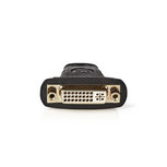 Nedis CVGP34910BK Hdmi™- Dvi-adapter Hdmi™-connector - Dvi-d 24+1-pins Female Zwart Nedis CVGP34910BK Hdmi™- Dvi-adapter Hdmi™-connector - Dvi-d 24+1-pins Female Zwart