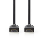 Nedis CVGT34001BK10 High Speed Hdmi™-kabel Met Ethernet Hdmi™-connector - Hdmi™-connector 1,0 M Zwart Nedis CVGT34001BK10 High Speed Hdmi™-kabel Met Ethernet Hdmi™-connector - Hdmi™-connector 1,0 M Zwart