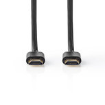 Nedis CVGT34001BK15 High Speed Hdmi™-kabel Met Ethernet Hdmi™-connector - Hdmi™-connector 1,5 M Zwart Nedis CVGT34001BK15 High Speed Hdmi™-kabel Met Ethernet Hdmi™-connector - Hdmi™-connector 1,5 M Zwart
