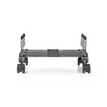 Nedis ERGOCSTD200BK Ergonomische Pc-standaard Verstelbare Breedte 4 Zwenkwieltjes Zwart Nedis ERGOCSTD200BK Ergonomische Pc-standaard Verstelbare Breedte 4 Zwenkwieltjes Zwart