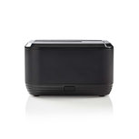 Nedis HDDUSB3200BK Harde Schijf-dockingstation Usb 3.0 Sata Single Bay Met Voedingsadapter Nedis HDDUSB3200BK Harde Schijf-dockingstation Usb 3.0 Sata Single Bay Met Voedingsadapter