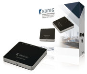 König KN-WLHDMI10 5 Ghz Draadloze HDMI Zender 1080p / 3D Support Bereik 30 M König KN-WLHDMI10 5 Ghz Draadloze HDMI Zender 1080p / 3D Support Bereik 30 M