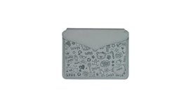 Lederen Envelop Sleeve met Magnetische Flip Blauw voor Apple iPad1/ iPad2/ iPad3 Lederen Envelop Sleeve met Magnetische Flip Blauw voor Apple iPad1/ iPad2/ iPad3