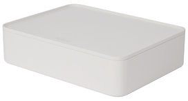 HAN HA-1110-12 Smart-organiser Allison Box Met Binnenschaal En Deksel Sneeuw Wit, Stapelbaar HAN HA-1110-12 Smart-organiser Allison Box Met Binnenschaal En Deksel Sneeuw Wit, Stapelbaar