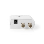 Nedis SAMP40020WT Catv-versterker Max. 15 Db Versterking 50 - 790 Mhz 2 Uitgangen Iec Nedis SAMP40020WT Catv-versterker Max. 15 Db Versterking 50 - 790 Mhz 2 Uitgangen Iec