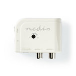 Nedis SAMP40025WT Catv-versterker Max. 15 Db Versterking 50 - 694 Mhz 2 Uitgangen Iec Nedis SAMP40025WT Catv-versterker Max. 15 Db Versterking 50 - 694 Mhz 2 Uitgangen Iec