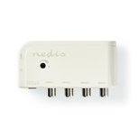 Nedis SAMP40045WT Catv-versterker Max. 10 Db Versterking 50 - 694 Mhz 4 Uitgangen Iec Nedis SAMP40045WT Catv-versterker Max. 10 Db Versterking 50 - 694 Mhz 4 Uitgangen Iec