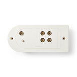 Nedis SAMP40140WT Catv-versterker Max. 20 Db Versterking 40 - 862 Mhz 4 Uitgangen Iec Nedis SAMP40140WT Catv-versterker Max. 20 Db Versterking 40 - 862 Mhz 4 Uitgangen Iec