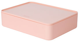 HAN HA-1110-86 Smart-organiser Allison Box Met Binnenschaal En Deksel Flamingo Roze, Stapelbaar HAN HA-1110-86 Smart-organiser Allison Box Met Binnenschaal En Deksel Flamingo Roze, Stapelbaar