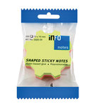 Info Notes IN-5826-39 Info Shaped Sticky Notes 68x68 'tandwiel' Assorti 200 Vel Info Notes IN-5826-39 Info Shaped Sticky Notes 68x68 'tandwiel' Assorti 200 Vel