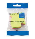 Info Notes IN-5827-39 Info Shaped Sticky Notes 67x68 'pijl' Assorti 200 Vel Info Notes IN-5827-39 Info Shaped Sticky Notes 67x68 'pijl' Assorti 200 Vel