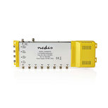 Nedis SSWI900YW Multiswitch 5 Naar 8 F-connector Terrestrisch: 47 - 862 Mhz Satelliet: 950 - 2150 Mhz Nedis SSWI900YW Multiswitch 5 Naar 8 F-connector Terrestrisch: 47 - 862 Mhz Satelliet: 950 - 2150 Mhz