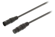 Sweex SWOP15500E10 Xlr Digitale Kabel Xlr 5-pins Male - Xlr 5-pins Female 1.0 M Donkergrijs Sweex SWOP15500E10 Xlr Digitale Kabel Xlr 5-pins Male - Xlr 5-pins Female 1.0 M Donkergrijs