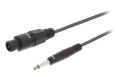 Sweex SWOP16200E50 Luidsprekerkabel Speaker 2-pins Female - 6.35 Mm Male 5.0 M Donkergrijs Sweex SWOP16200E50 Luidsprekerkabel Speaker 2-pins Female - 6.35 Mm Male 5.0 M Donkergrijs