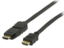 Valueline Vgvp34290b15 High Speed Hdmi Kabel met Ethernet Hdmi Connector - Hdmi Connector Draaibaar 1,50 M Zwart Valueline Vgvp34290b15 High Speed Hdmi Kabel met Ethernet Hdmi Connector - Hdmi Connector Draaibaar 1,50 M Zwart
