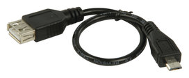 Valueline Vlcp60570b02 Usb 2.0 Usb Micro B Mannelijk - Usb A Vrouwelijk Adapter Kabel 0,20 M Zwart Valueline Vlcp60570b02 Usb 2.0 Usb Micro B Mannelijk - Usb A Vrouwelijk Adapter Kabel 0,20 M Zwart