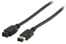 Valueline Vlcp62600b2.00 Firewire 6-pins Naar 9-pins Kabel 2,00 M Zwart Valueline Vlcp62600b2.00 Firewire 6-pins Naar 9-pins Kabel 2,00 M Zwart