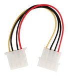 Valueline VLCP74000V015 Molex Stroom Verlengkabel Molex Mannelijk - Molex Vrouwelijk 0,15 M Veelkleurig Valueline VLCP74000V015 Molex Stroom Verlengkabel Molex Mannelijk - Molex Vrouwelijk 0,15 M Veelkleurig