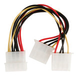 Valueline VLCP74020V015 Molex Stroom Splitterkabel Molex Mannelijk - 2x Molex Vrouwelijk 0,15 M Veelkleurig Valueline VLCP74020V015 Molex Stroom Splitterkabel Molex Mannelijk - 2x Molex Vrouwelijk 0,15 M Veelkleurig