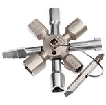 Knipex Kp-001101 Twinkey voor Alle Standaard Schakelkasten en Afsluitsystemen Knipex Kp-001101 Twinkey voor Alle Standaard Schakelkasten en Afsluitsystemen