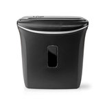 Nedis PASH120BKA4 A4 Papierversnipperaar Capaciteit 12 Liter Beveiliging Din-p4 Nedis PASH120BKA4 A4 Papierversnipperaar Capaciteit 12 Liter Beveiliging Din-p4