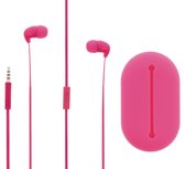 Sweex SWHSIEF100PI Headset Platte Kabel In-ear 3.5 Mm Bedraad Ingebouwde Microfoon 120 Cm Roze Sweex SWHSIEF100PI Headset Platte Kabel In-ear 3.5 Mm Bedraad Ingebouwde Microfoon 120 Cm Roze